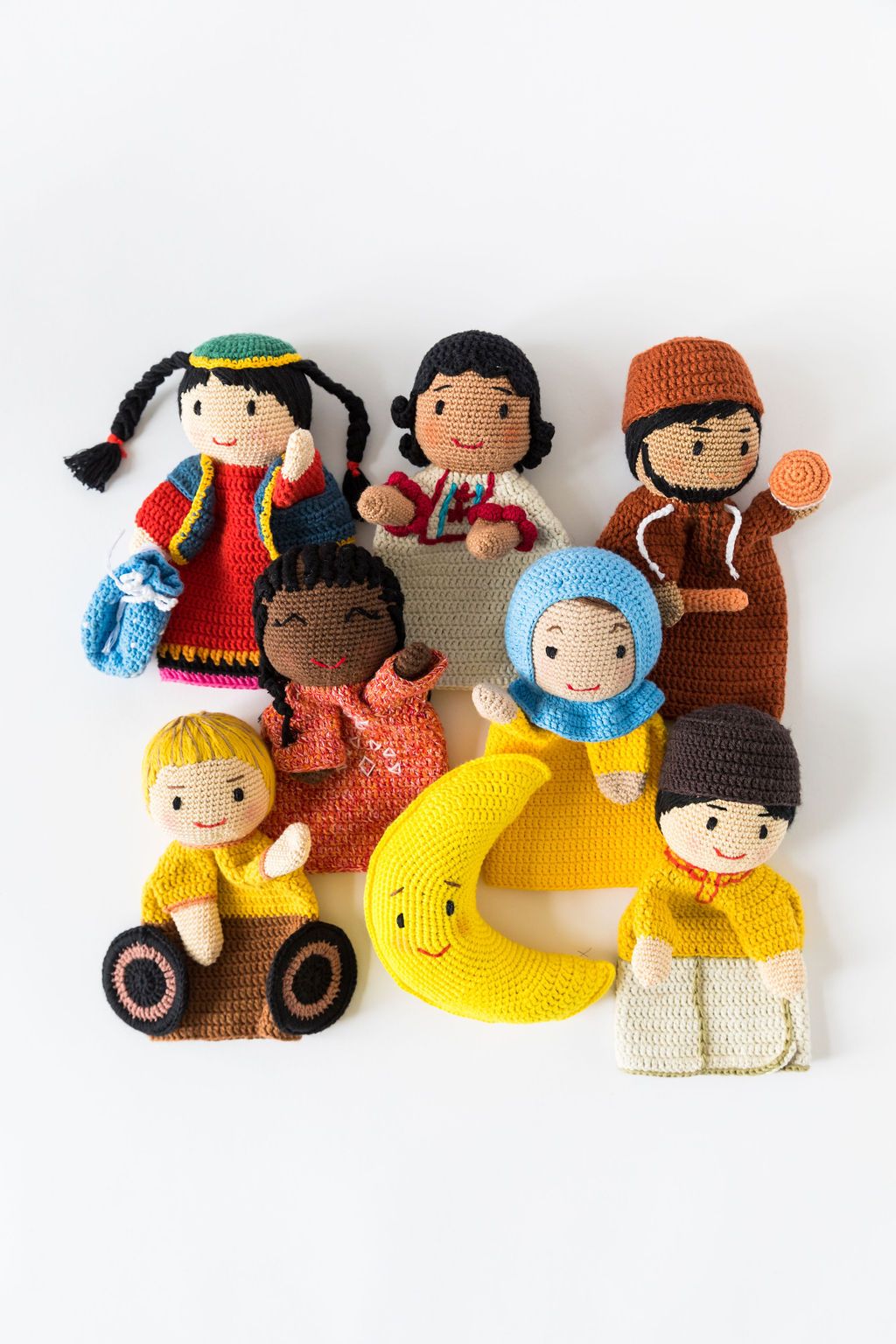 Ramadan Crochet Hand Puppets | Half Set