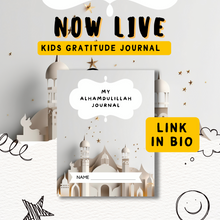 Load image into Gallery viewer, My Alhamdulillah Gratitude Journal: Masjid/Mosque Domes and Minarets | 110 Pages, 8.5" x 11"
